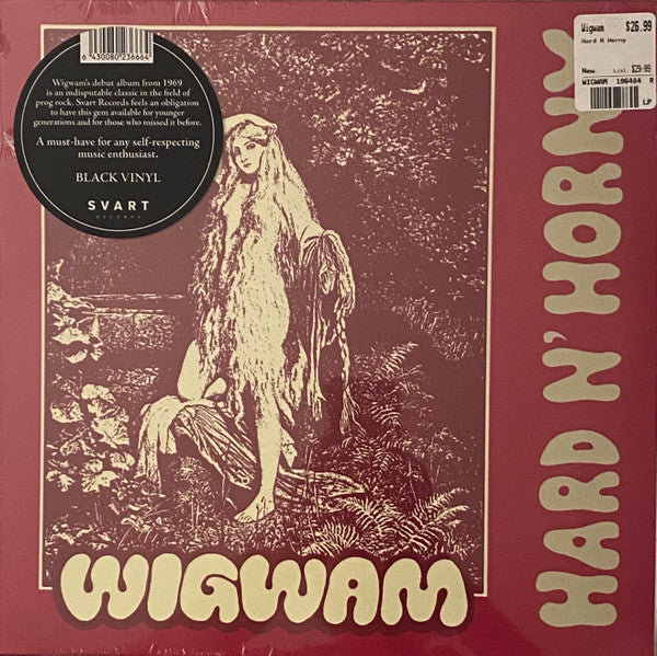 Wigwam (3) - Hard N' Horny (LP, Album, Ltd, RE, Bla)