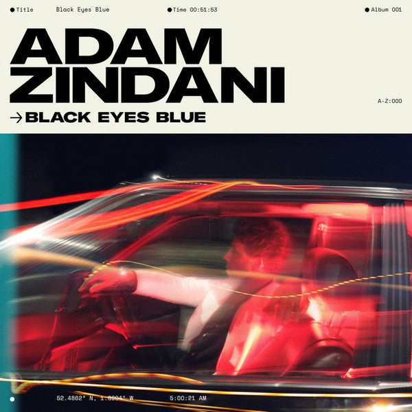 Adam Zindani - Black Eyes Blue (2xLP, Album)