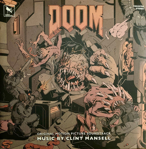 Clint Mansell - Doom (Original Motion Picture Soundtrack) (2xLP, Album, Bla)