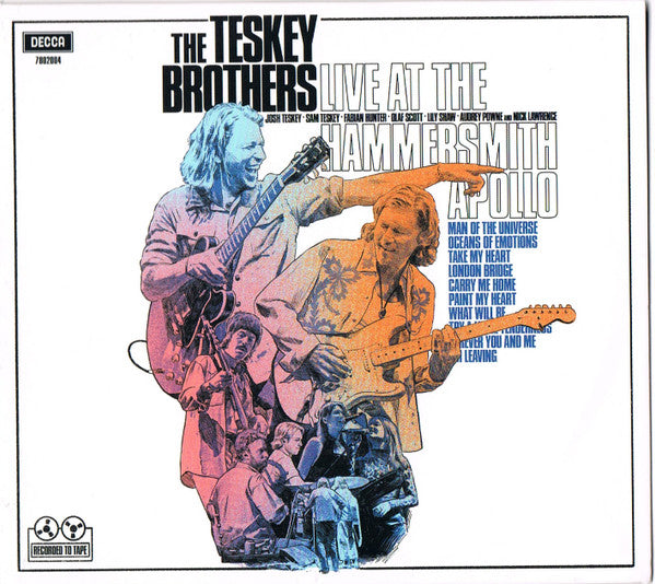 The Teskey Brothers - Live At The Hammersmith Apollo (CD, Album)