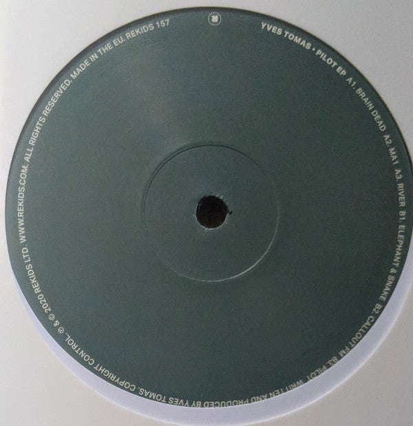 Yves Tomas - Pilot EP (12", EP)