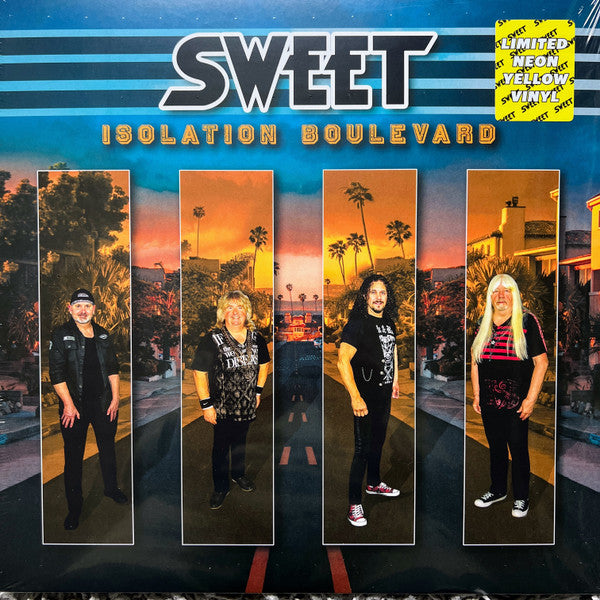 Sweet* - Isolation Boulevard (LP, Album, Ltd, RE, Yel)