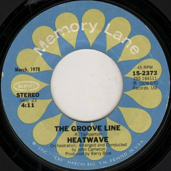 Heatwave - The Groove Line / Mind Blowing Decisions (7", RE)