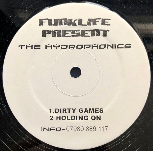The Hydrophonics - Dirty Games / Holding On (12", Promo)
