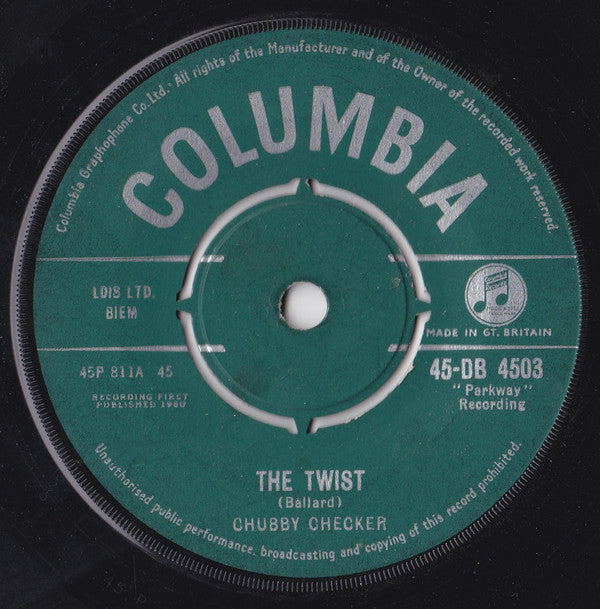 Chubby Checker - The Twist (7")