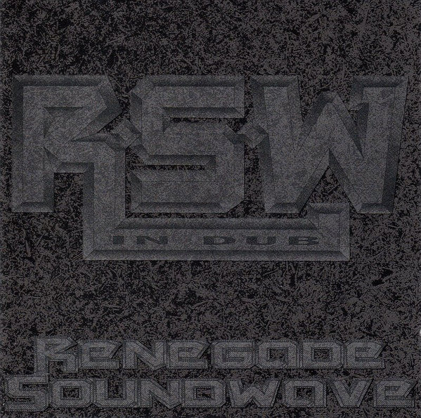 Renegade Soundwave - In Dub (CD, Album, RE)