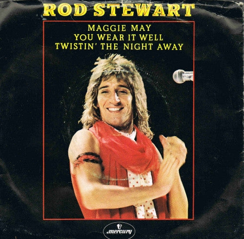 Rod Stewart - Maggie May (7", Maxi)