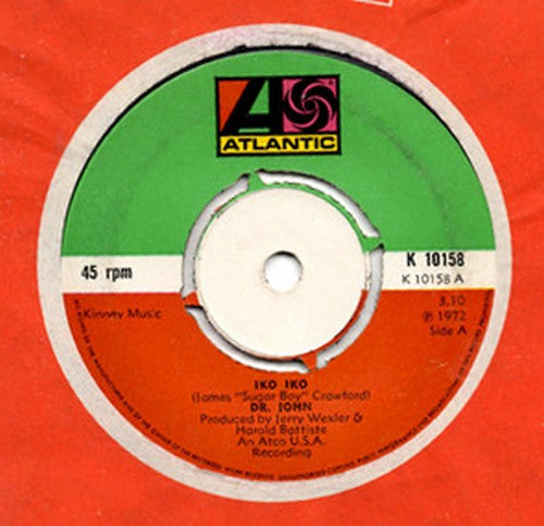 Dr. John - Iko Iko (7", Pus)