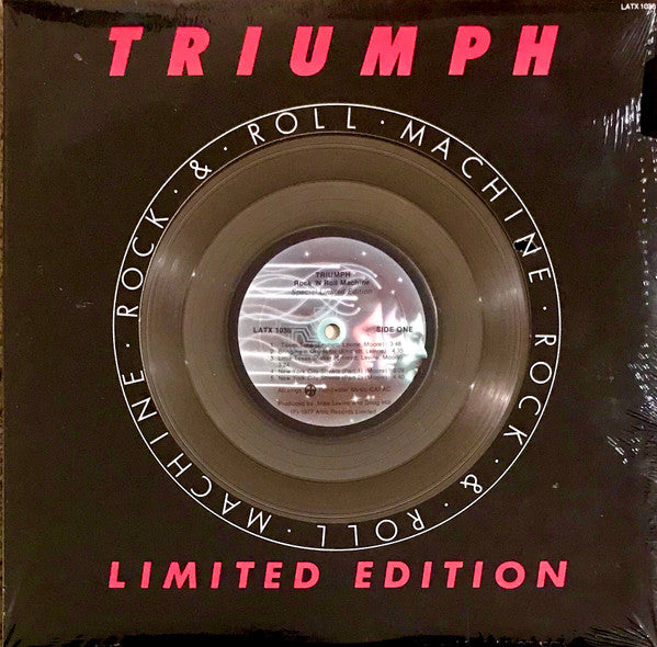 Triumph (2) - Rock & Roll Machine (LP, Album, Ltd, Sil)