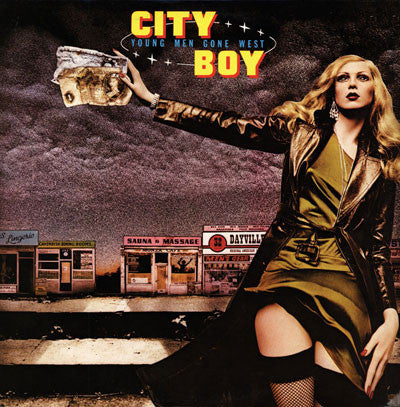 City Boy - Young Men Gone West (LP, Album)