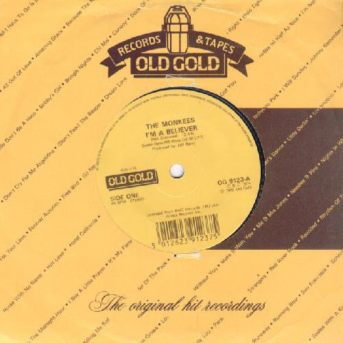 The Monkees - I'm A Believer / Monkees Theme (7")