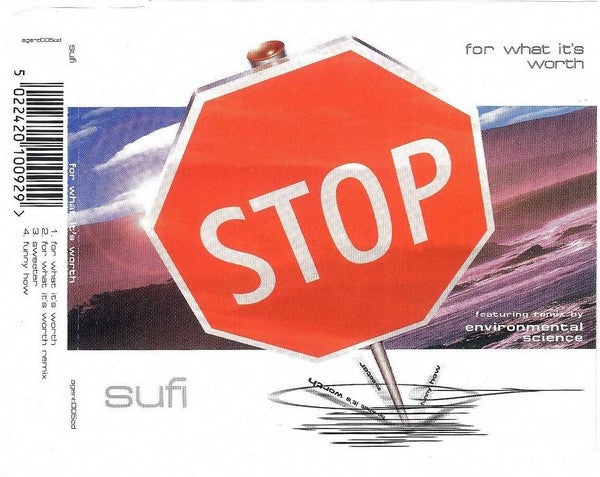 Sufi - For What It's Worth (CD, Single)