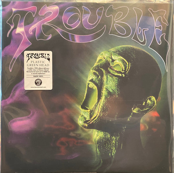Trouble (5) - Plastic Green Head (LP, Album, Ltd, RE, RM)