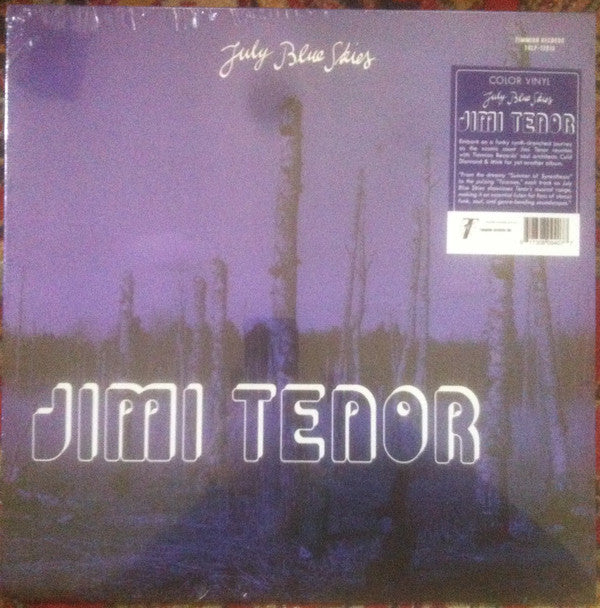 Jimi Tenor - July Blue Skies (LP, Album, Ltd, Vio)