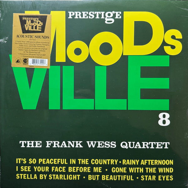 The Frank Wess Quartet - Moodsville, Volume 8 (LP, Album, RE, RM)