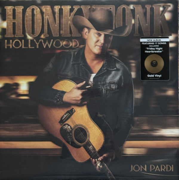 Jon Pardi - Honkytonk Hollywood (LP, Album, Gol)