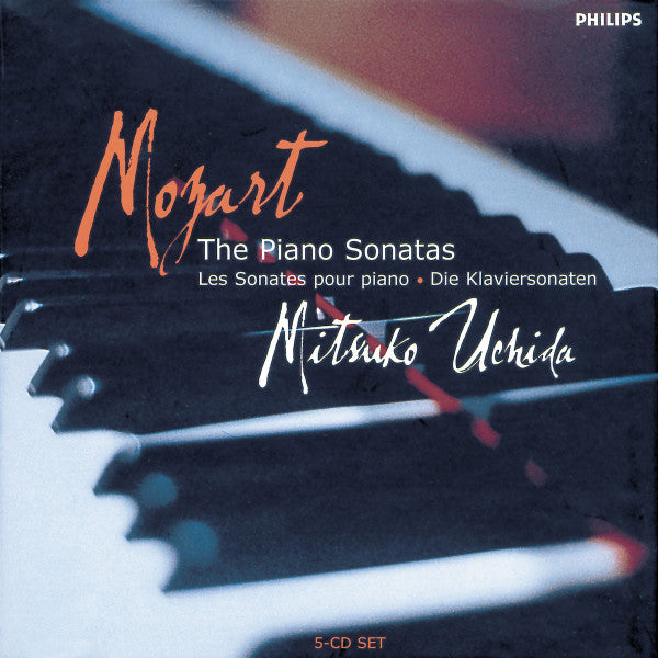 Mozart*, Mitsuko Uchida - The Piano Sonatas (5xCD, Comp, RE, RP, EDC + Box, Comp)