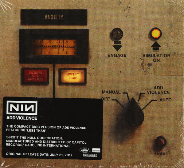 Nine Inch Nails - Add Violence (CD, EP)