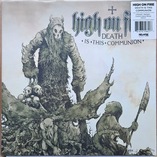 High On Fire - Death Is This Communion (2xLP, Album, RE, RP, Gre)