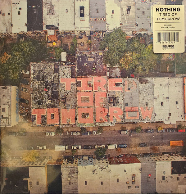 Nothing (12) - Tired Of Tomorrow (LP, Album, RE, Pin)