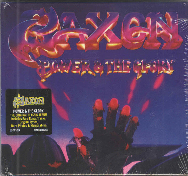 Saxon - Power & The Glory (CD, Album, RE, RM, Med)