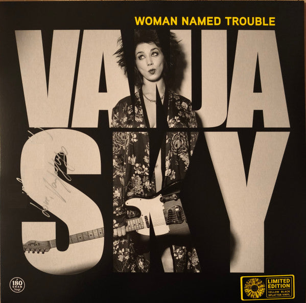 Vanja Sky - Woman Named Trouble (LP, Album, Ltd, RP, Yel)