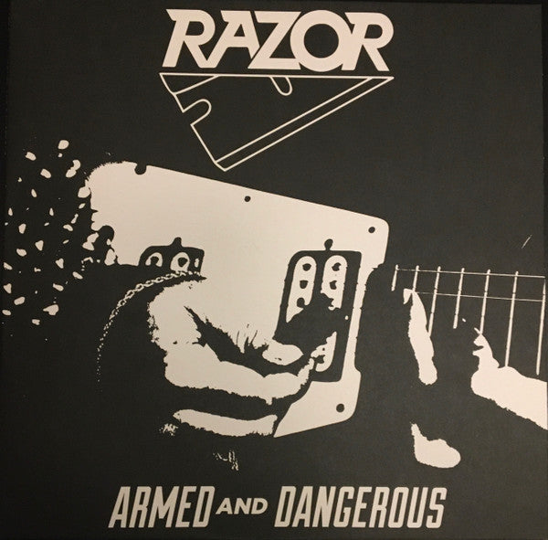 Razor (2) - Armed And Dangerous (LP, Album, RE, RM)