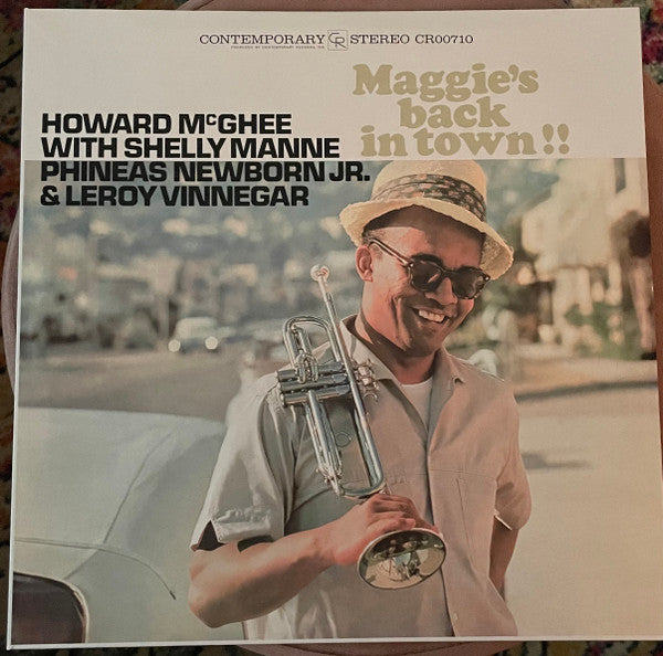 Howard McGhee - Maggie's Back In Town!! (LP, Album, RE, 180)