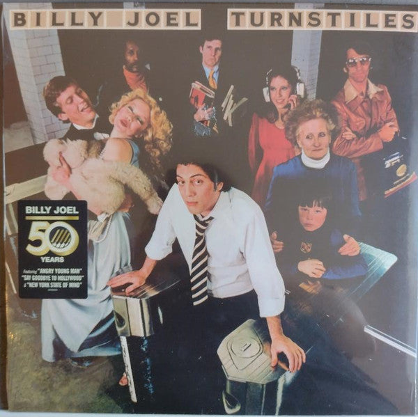 Billy Joel - Turnstiles (LP, Album, RE)