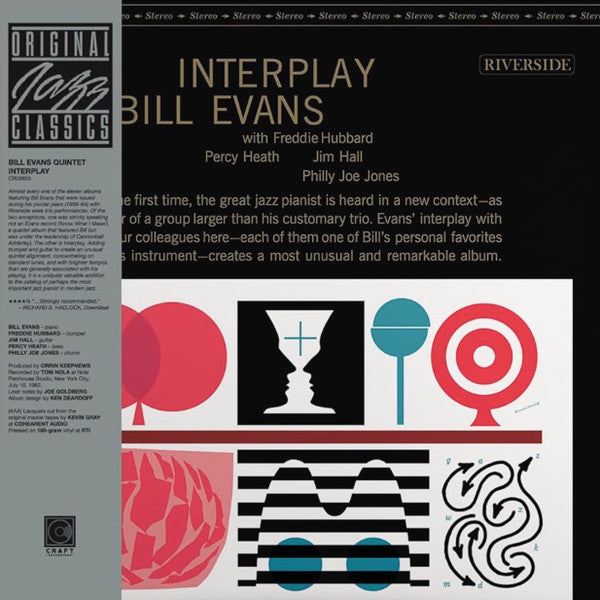 Bill Evans - Interplay (LP, Album, RE, 180)