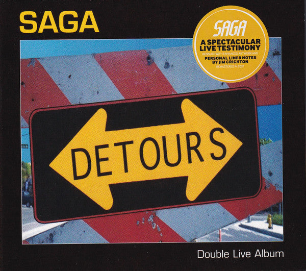 Saga (3) - Detours (2xCD, Album, RE, RM, Dig)