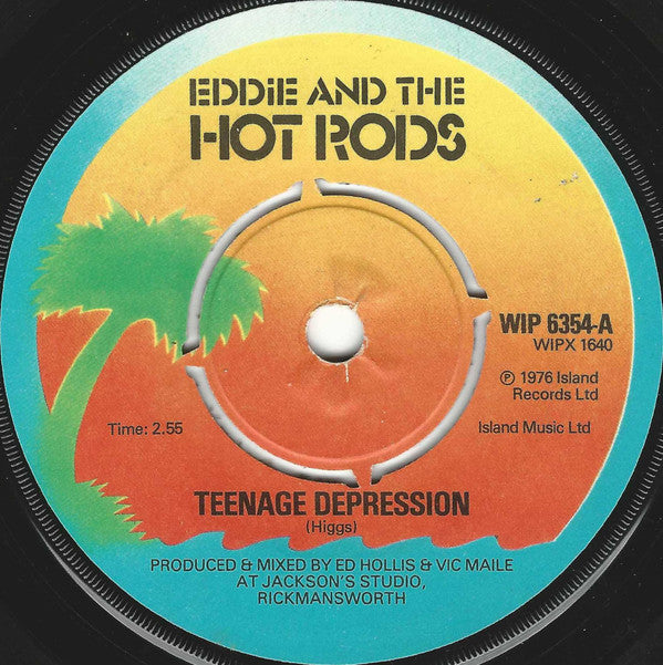 Eddie And The Hot Rods - Teenage Depression (7", Single, Com)