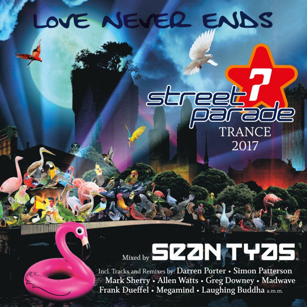 Sean Tyas - Street Parade - Trance 2017 (CD, Comp, Mixed)