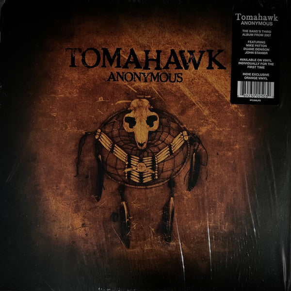 Tomahawk (6) - Anonymous (LP, Album, Ltd, RE, Ora)