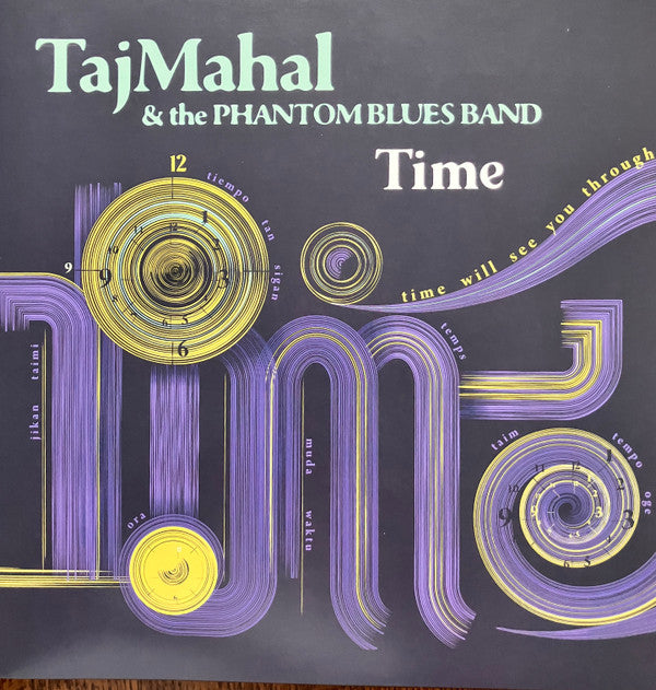 Taj Mahal & The Phantom Blues Band - Time (LP, Album)
