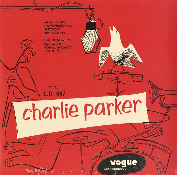 Charlie Parker - Charlie Parker Vol.1 (LP, Comp, RE, Red)