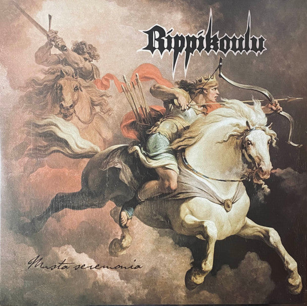 Rippikoulu - Musta Seremonia (LP, Album, RE, RM)