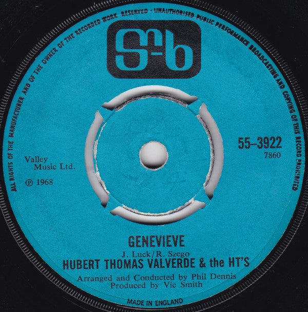 Hubert Thomas Valverde & The HT's - Genevieve (7", Single)