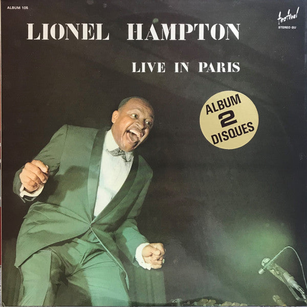 Lionel Hampton - Live In Paris (2xLP, RE, Gat)