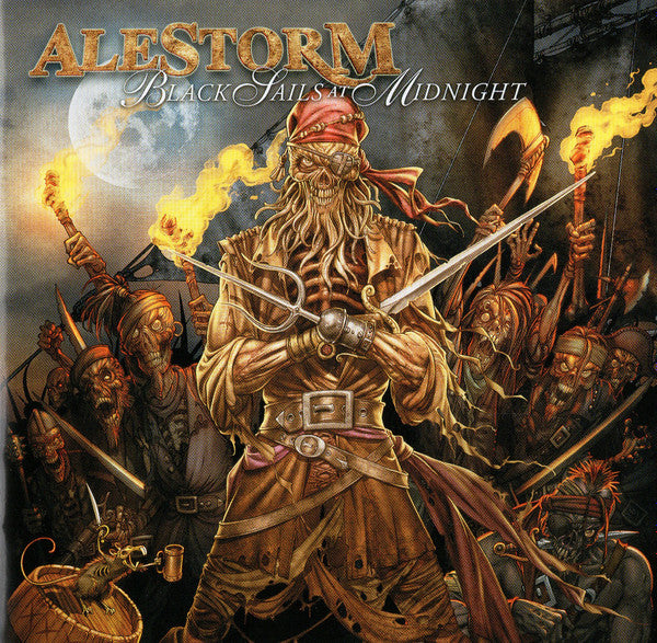 Alestorm - Black Sails At Midnight (CD, Album)