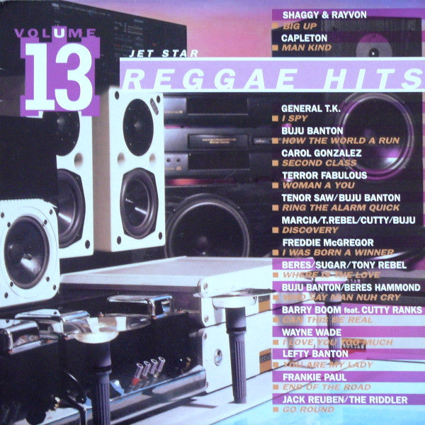 Various Artistes* - Reggae Hits Volume 13 (LP, Comp)