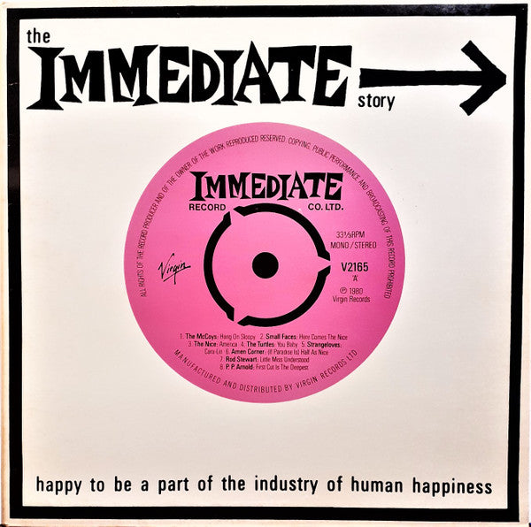 Various - The Immediate Story (LP, Comp, Gat)