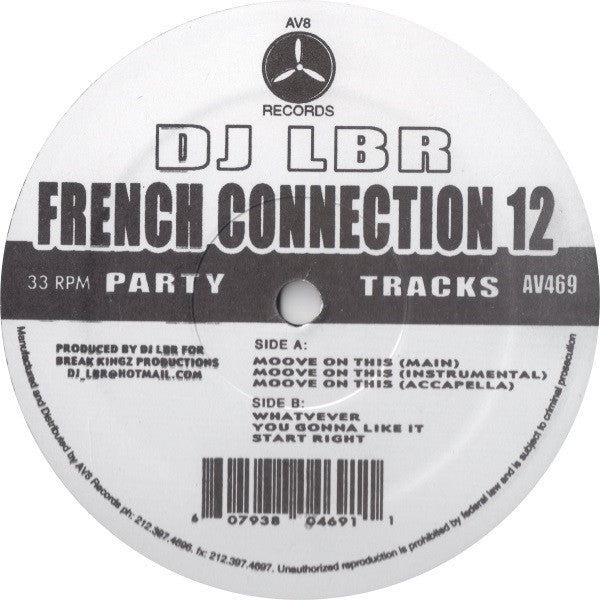 DJ LBR - French Connection 12 (12")