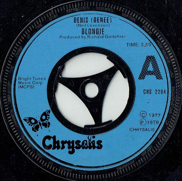 Blondie - Denis (Denee) (7", Single, Inj)