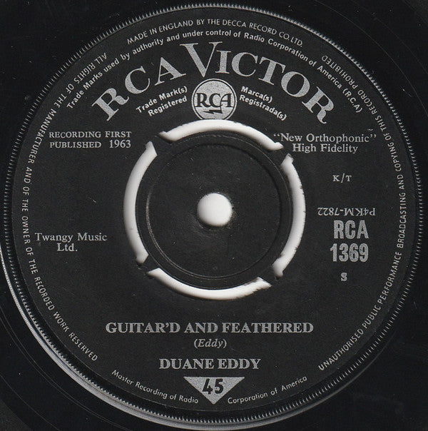 Duane Eddy - Guitar'd And Feathered (7", Single)