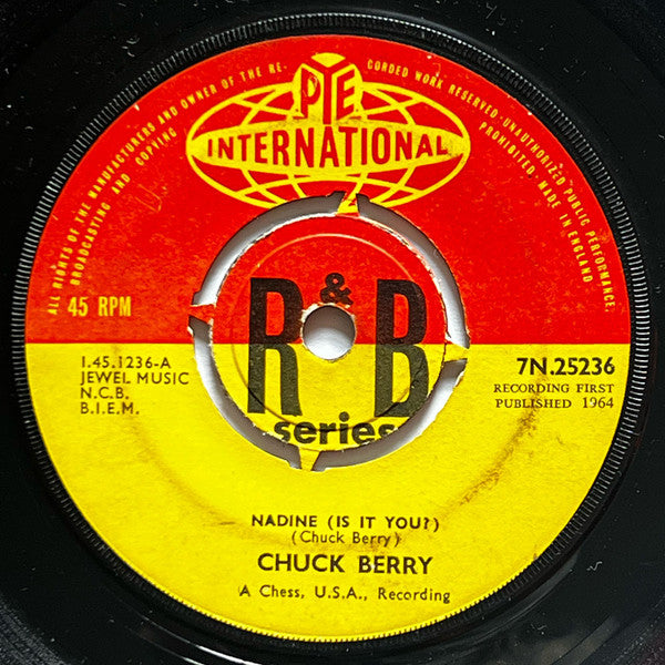 Chuck Berry - Nadine (Is It You?) (7", Single, Mono, 4 P)