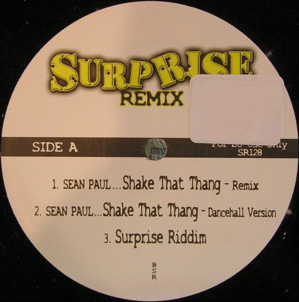 Sean Paul / Assassin - Surprise Remix (12")
