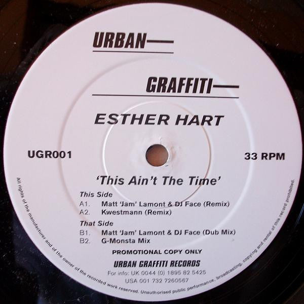 Esther Hart - This Ain't The Time (12", Promo)