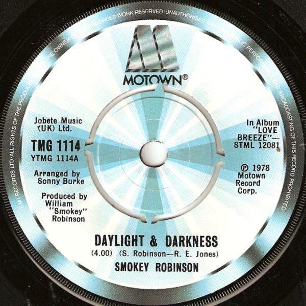 Smokey Robinson - Daylight & Darkness (7", Single)