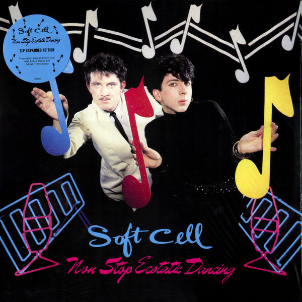 Soft Cell - Non Stop Ecstatic Dancing (LP, Album, RE, Pin + LP, Blu + Exp)